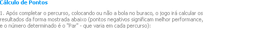 Cálculo de pontos